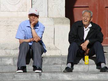 Geriatric old chinese 