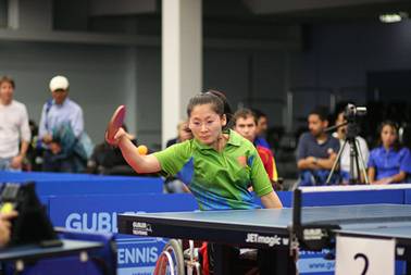 China Paralympics disabled athletes with a can do attitude