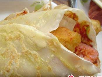 Jian bing street food china